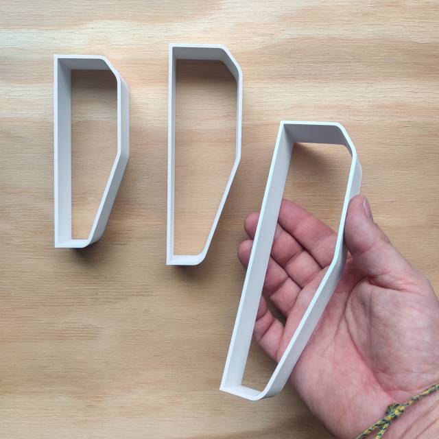 Moldes para Asas para Jarrones - A