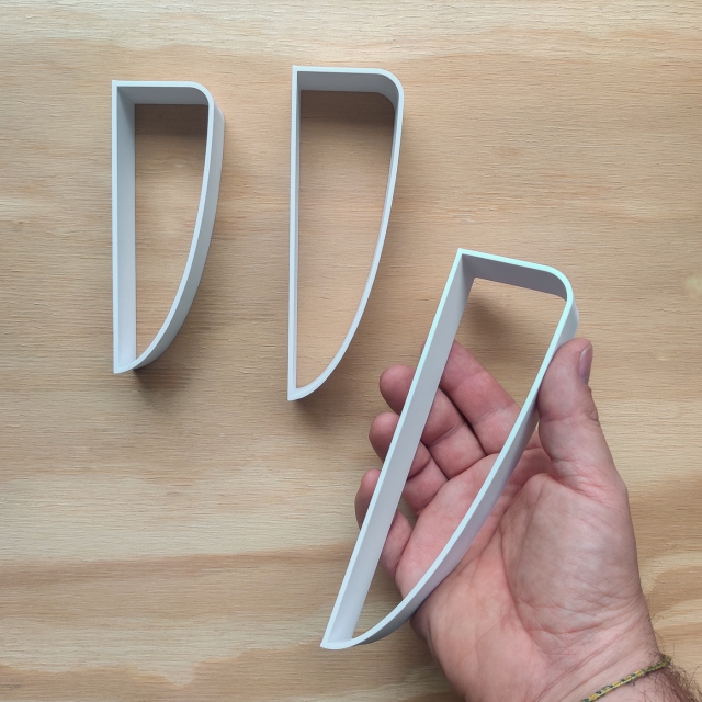 Moldes para Asas para Jarrones - B