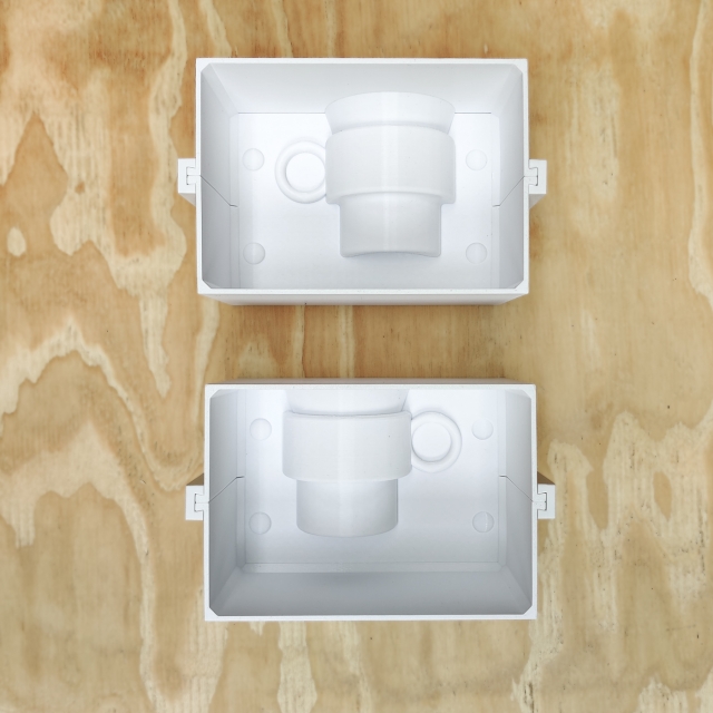 Matriz para Moldes de Yeso 08 - Taza Apilable Chica con Asa