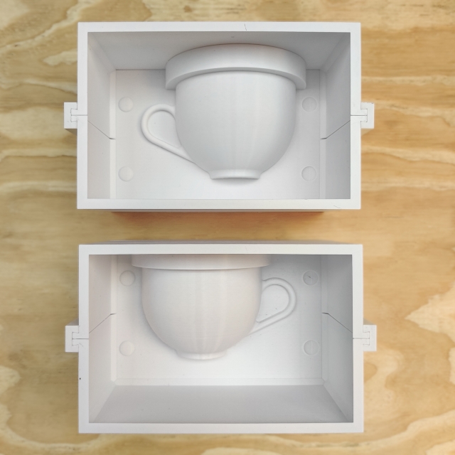 Matriz para Moldes de Yeso - 14 - Taza Redonda con Asa