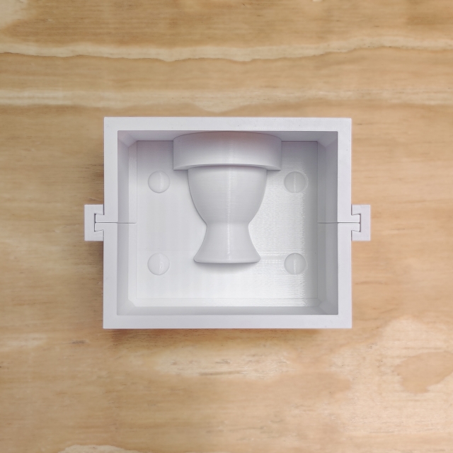 Matriz para Moldes de Yeso - 17 - Soporte para Huevo