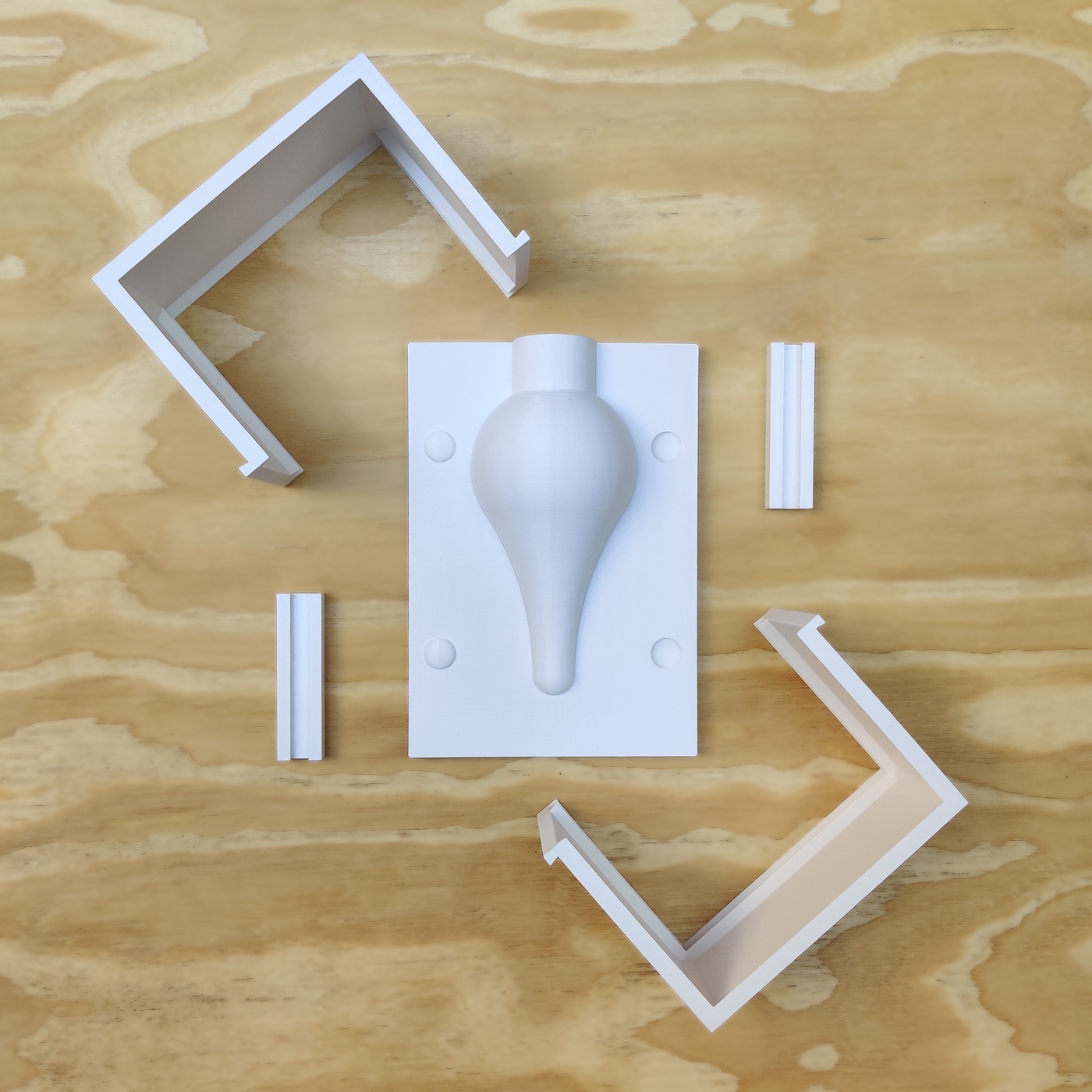 Matriz para Moldes de Yeso - 18 - Autorregador