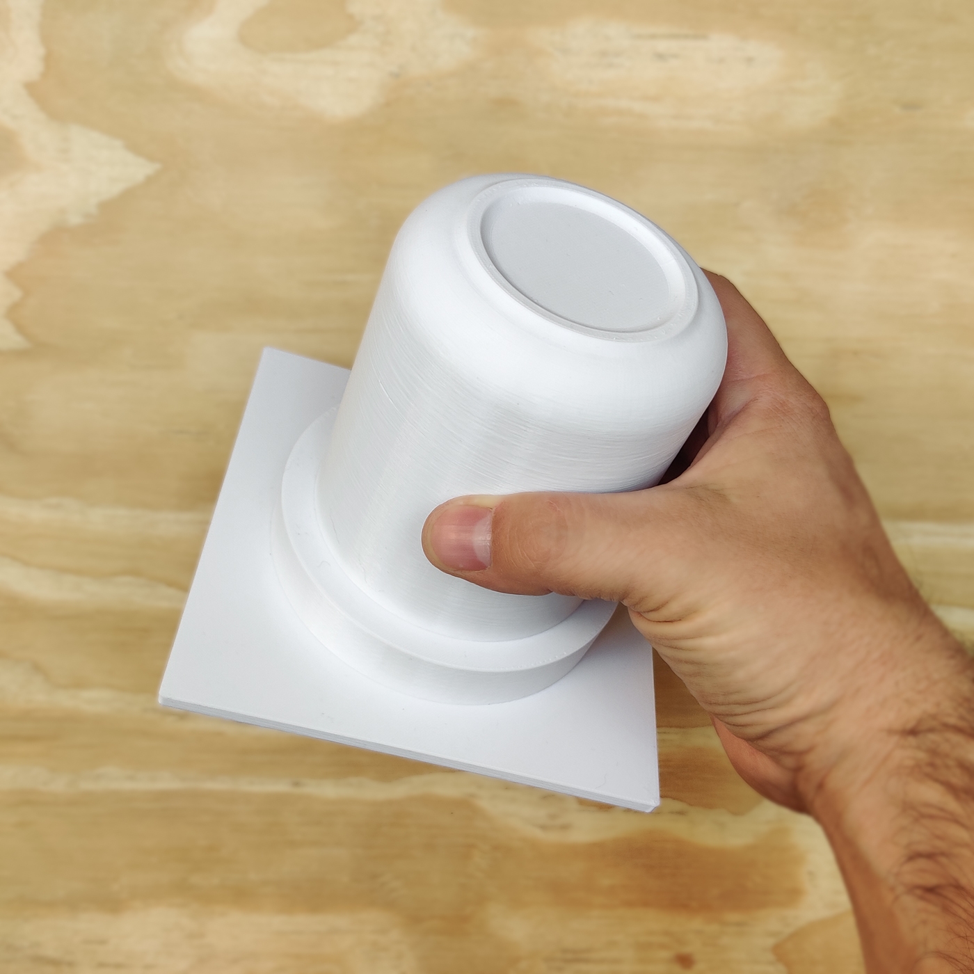 Matriz para Moldes de Yeso 09 B - Pocillo XL