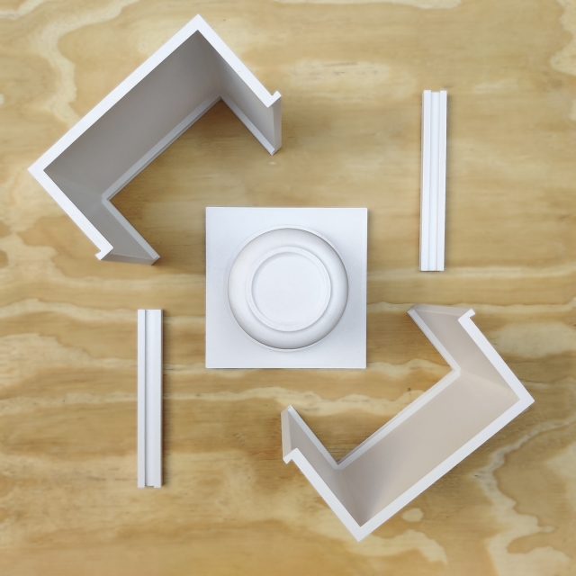 Matriz para Moldes de Yeso 09 B - Pocillo XL