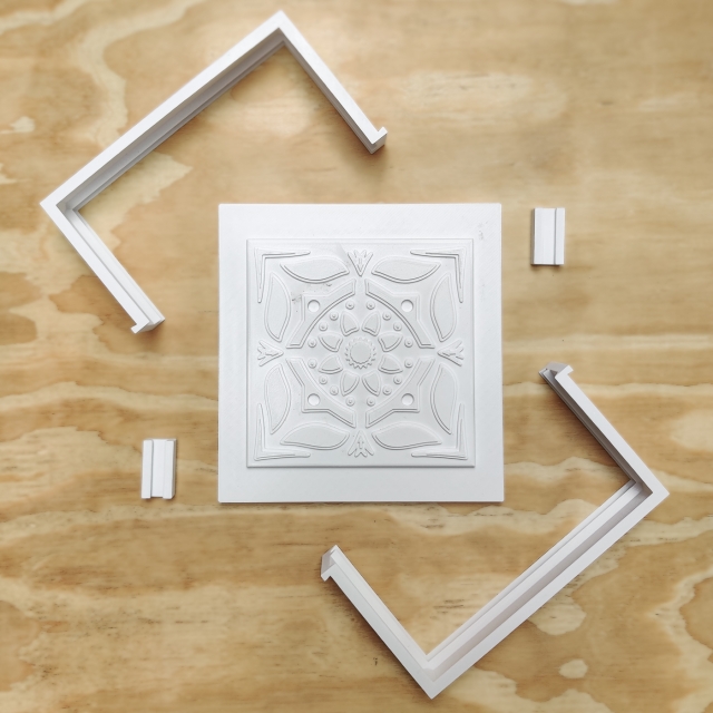 Matriz para Moldes de Yeso - 15 - Baldosa