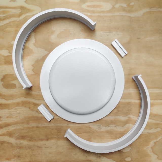 Matriz para Moldes de Yeso - 25 - Plato 22x2