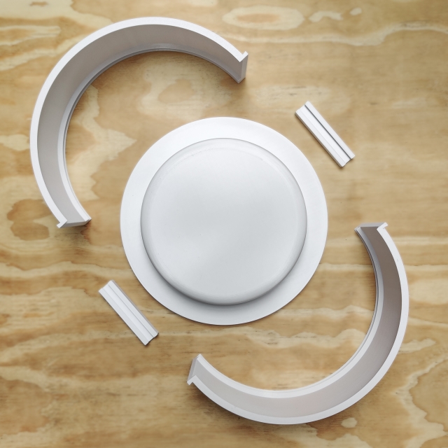 Matriz para Moldes de Yeso - 26 - Plato 20x4