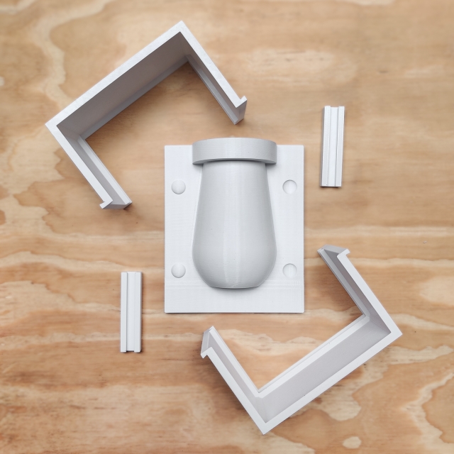 Matriz para Moldes de Yeso - 29 - Florero Mini