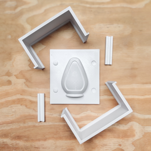 Matriz para Moldes de Yeso - 20 - Maceta 12cm Alto