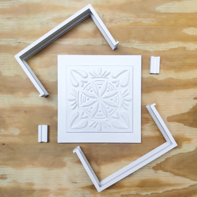 Matriz para Moldes de Yeso - 15b - Baldosa