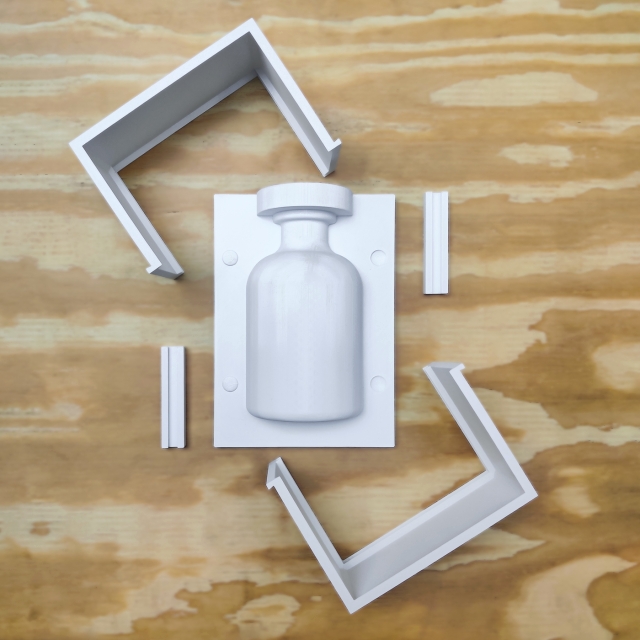 Matriz para Moldes de Yeso - 22 - Florero Clásico