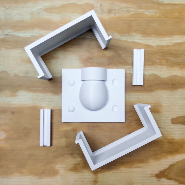 Matriz para Moldes de Yeso - 35 - Huevo