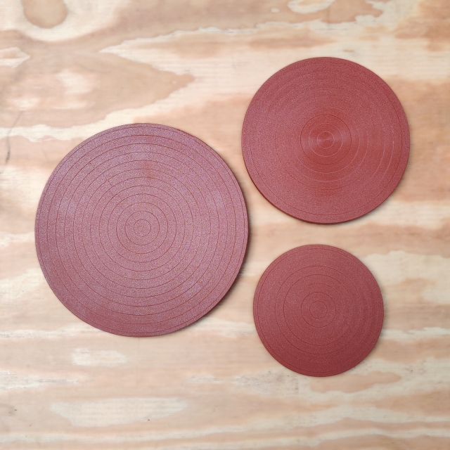 Pack x 3 - Platos Giratorios - 15, 20 y 25cm de Diámetro