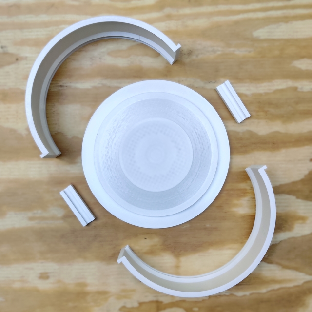 Matriz para Moldes de Yeso - 44 C - Plato Taza