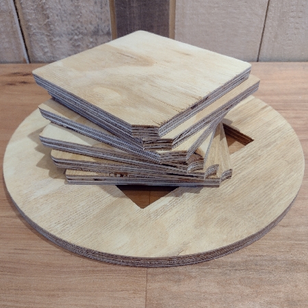 Plato Para Producción En Serie X 6 - 35 Cm De Diámetro