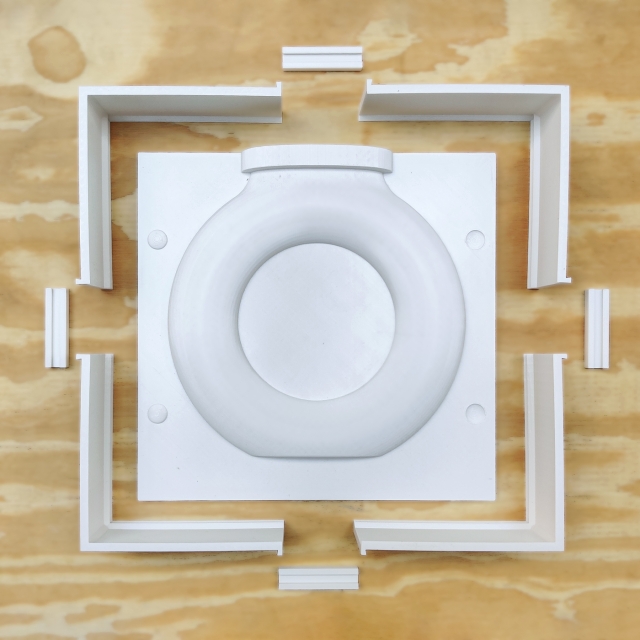 Matriz para Moldes de Yeso - 51 - Dona 30cm