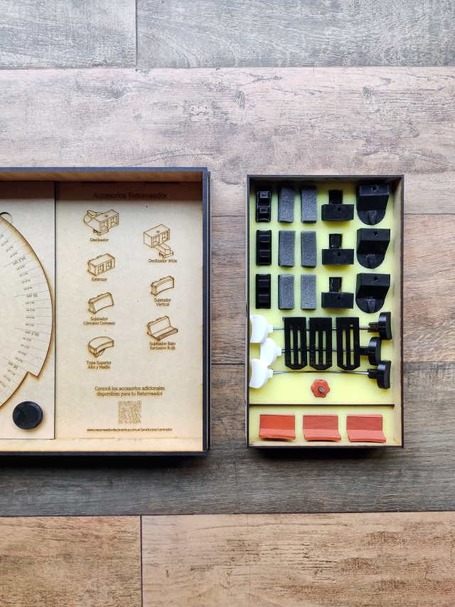 R35 - Kit Retorneador De Cerámica - 35cm Diámetro