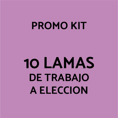 Kit 10 Lamas A Elección