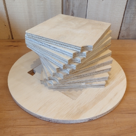 Plato Para Producción En Serie X 12 - 30 Cm Diámetro